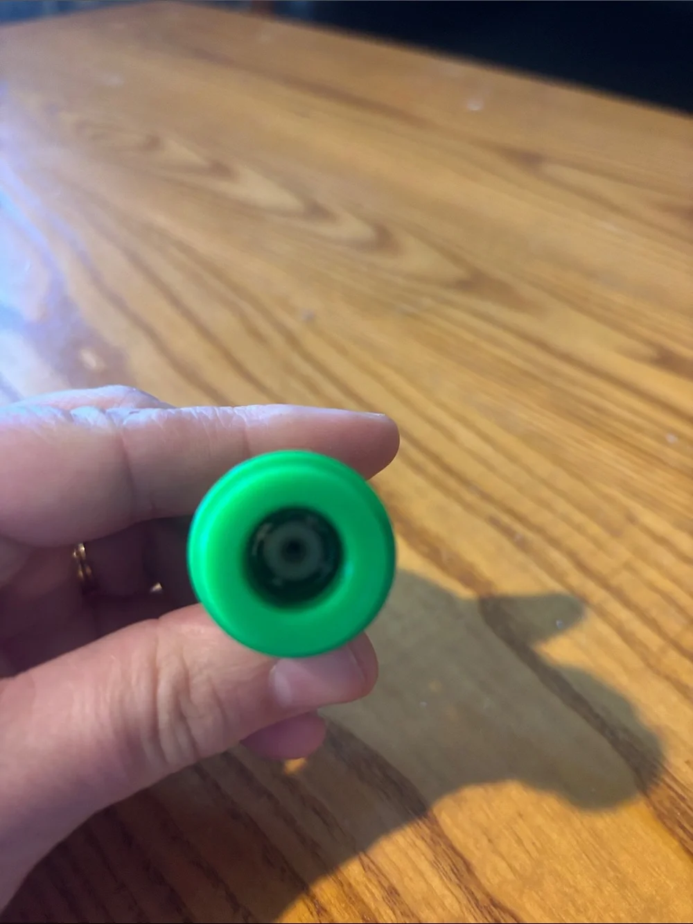 Vintage Fisher Price Little People Man Green Body